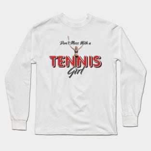 Tennis Girl Long Sleeve T-Shirt